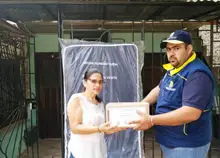 Familias afectadas por eventos naturales recibieron asistencia humanitaria