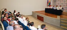 Alcalde Armitage madrugó a la comuna 22 para hablar de las Obras del Progreso