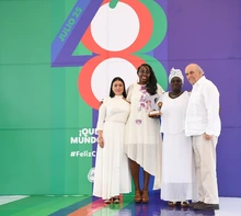 Elena Hinestroza Venté es la primera mujer en recibir el reconocimiento Hermana Alba Stella Barreto