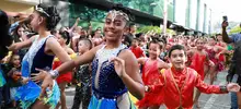 Mil niños de 55 escuelas de baile fueron exaltados por el alcalde Armitage