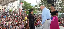 Mil niños de 55 escuelas de baile fueron exaltados por el alcalde Armitage
