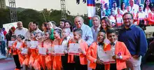Mil niños de 55 escuelas de baile fueron exaltados por el alcalde Armitage
