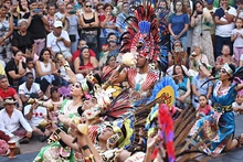 Lleno total en todos los escenarios del XXV Encuentro de Danzas Mercedes Montaño