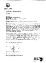 Citación a Sesión de la Comisión de Presupuesto