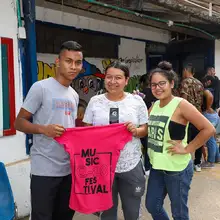 La comuna 18 participó masivamente del segundo día del Music Festival  C18