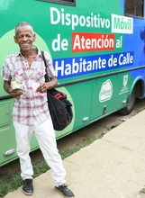Habitantes de calle vivieron un día inolvidable