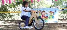 Aprendiendo y jugando, así inició el Foro Nacional de la Bicicleta 