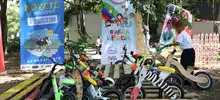Aprendiendo y jugando, así inició el Foro Nacional de la Bicicleta 