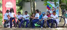 Aprendiendo y jugando, así inició el Foro Nacional de la Bicicleta 