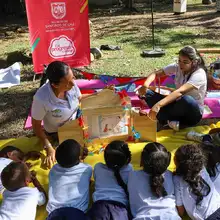 Aprendiendo y jugando, así inició el Foro Nacional de la Bicicleta 