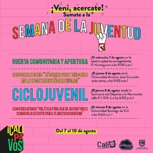 Parchate en la Semana de la Juventud 2019: Jóvenes construyendo un Cali pa’ vos