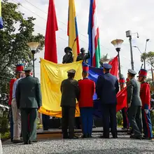 Cali rinde homenaje a las fuerzas militares, en el bicentenario de la Batalla de Boyacá