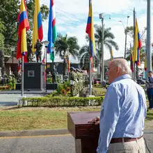 Cali rinde homenaje a las fuerzas militares, en el bicentenario de la Batalla de Boyacá