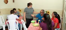 Más de 100 personas del corregimiento El Saladito se benefician con el comedor comunitario