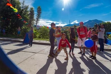 Con juegos y mucha recreación los habitantes de la comuna 1 se sumaron al evento movilizador del programa ‘Vive el parque’