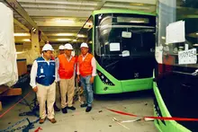 Llega la primera flota eléctrica y a gas natural para reforzar el servicio del MIO