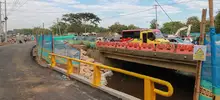 Desvío sobre el río Lili en la Cali - Jamundí quedará listo esta semana