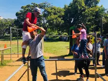Personas con discapacidad participaron en ‘Campo Traviesa’ con Calintegra