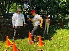 Personas con discapacidad participaron en ‘Campo Traviesa’ con Calintegra