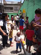 En El Vergel están creando la Calle de la Vida