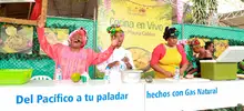 En un encuentro de la verdad, Maura Caldas pidió amor por las tradiciones del Pacífico. 