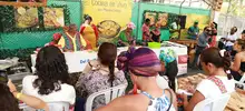 En un encuentro de la verdad, Maura Caldas pidió amor por las tradiciones del Pacífico. 