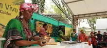 En un encuentro de la verdad, Maura Caldas pidió amor por las tradiciones del Pacífico. 