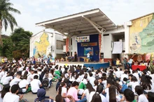 Comunidad educativa celebró la Cultura Pacífica