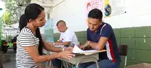 Secretaria de Educación y Ministerio hacen búsqueda activa de estudiantes en la comuna 7 de Cali