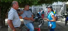 Secretaria de Educación y Ministerio hacen búsqueda activa de estudiantes en la comuna 7 de Cali