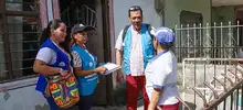 Secretaria de Educación y Ministerio hacen búsqueda activa de estudiantes en la comuna 7 de Cali
