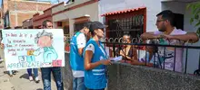 Secretaria de Educación y Ministerio hacen búsqueda activa de estudiantes en la comuna 7 de Cali