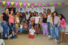 Mujeres del área de renovación urbana del centro de Cali, inician proceso de formación y emprendimiento.
