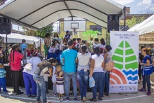 Así fue la jornada de servicios que realizó el Plan Jarillón en la comuna 13 