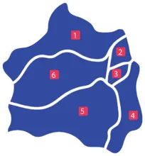 Mapa CDE