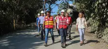 Este es el cambio que se está dando en el corregimiento Los Andes con la pavimentación de la Vuelta a Occidente