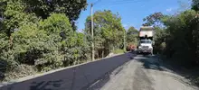 Este es el cambio que se está dando en el corregimiento Los Andes con la pavimentación de la Vuelta a Occidente