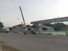 Comenzó etapa definitiva de construcción del puente en cruce a Puerto Tejada La obra será terminada a finales de octubre
