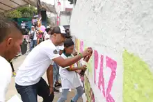 Cali le abrió las puertas al arte urbano para la paz con Graficalia, háblame en colores 2019