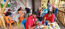 Golondrinas también tiene un comedor comunitario 