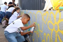 Graficalia coloreó las sonrisas de los niños de Cali
