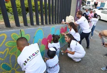 Graficalia coloreó las sonrisas de los niños de Cali