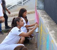 Graficalia coloreó las sonrisas de los niños de Cali