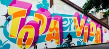 Los caleños le dijeron sí a la vida a través del color en el festival Graficalia