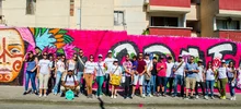 Los caleños le dijeron sí a la vida a través del color en el festival Graficalia