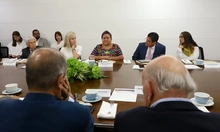“El Alcalde Maurice Armitage es un ejemplo porque es un hombre que anda por la paz desde hace muchos años”, Rigoberta Menchú.