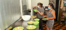 Shaday el comedor comunitario de El Saladito que beneficia a población con vulnerabilidad alimentaria