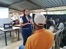 Comunidad del corregimiento La Paz se capacita en buenas prácticas y manipulación de alimentos 