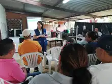 Comunidad del corregimiento La Paz se capacita en buenas prácticas y manipulación de alimentos 