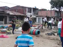 Participaciòn ciudadana apoyò la intervención al  parque las bendiciones de la comuna 14